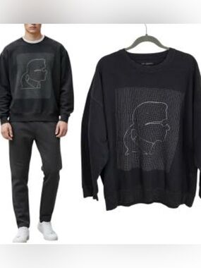 Karl Lagerfeld Sweatshirt: Paris Fashion Designer Pullover